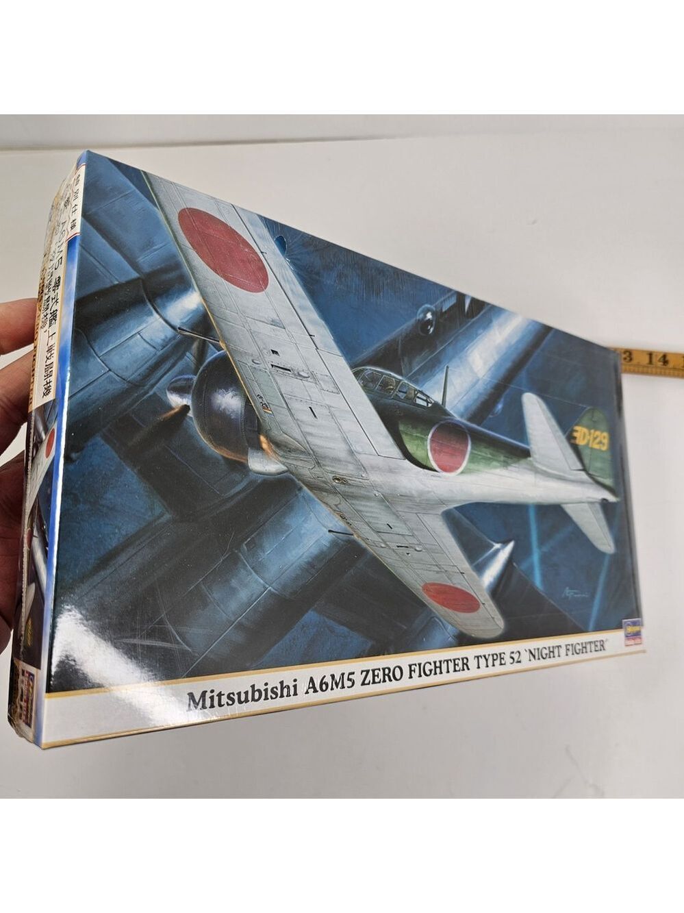 SEALED Hasegawa 1/48 Mitsubishi A6M5 Zero Fighter Type 52 Night Fighter 09543